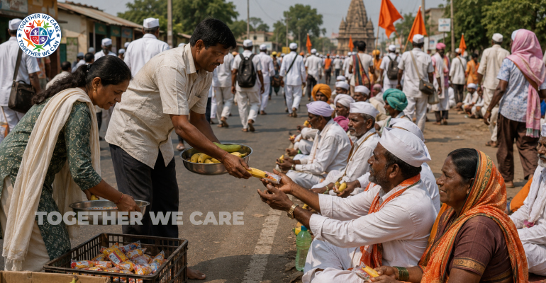 Feed Lakhs of Warkaris on Their Sacred Journey to Pandharpur